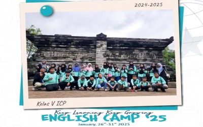 Kegiatan English Camp 2025 kelas 5 ICP