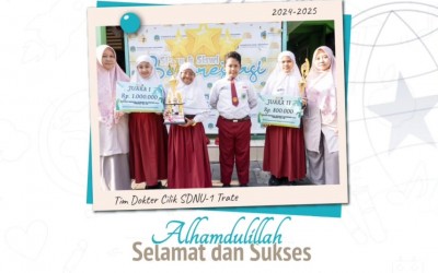 Juara 1 dan 2 Tingkat Kabupaten pada Gresik Medical Science Olympiad 2024, oleh: IDI kab. Gresik