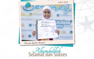 Khanza Syafira Artanti kelas I U1 meraih juara Fish Slalom Kid Putri Tingkat Provinsi pada Edurel Competition II 2024, UPT SMPN 1 Gresik